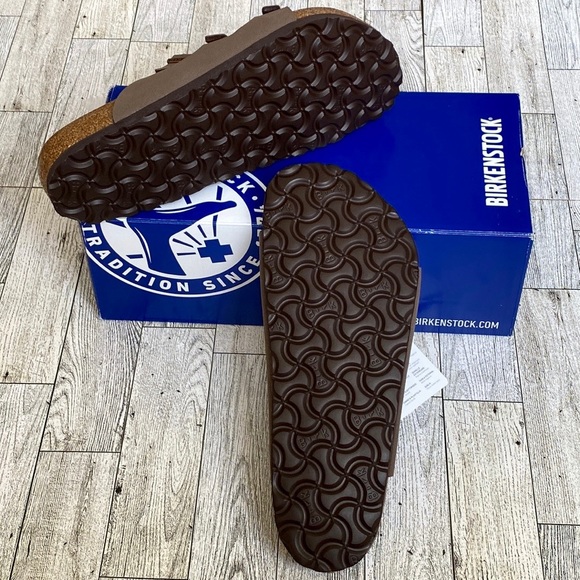 NIB✨Birkenstock Women’s Three-Strap Comfort Soft Footbed Slide Sandal- Florida - Picture 13 of 16